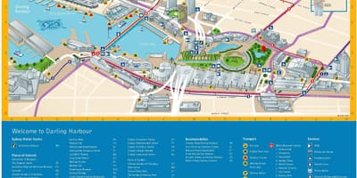 خريطة darling harbour