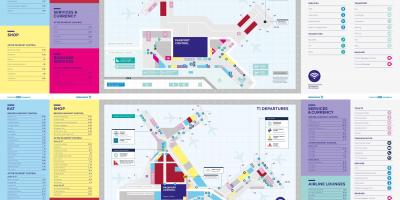 خريطة مطار سيدني المحطة 1